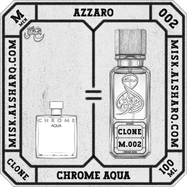 M.002-Clone-Azzaro-Chrome-Aqua-For Men