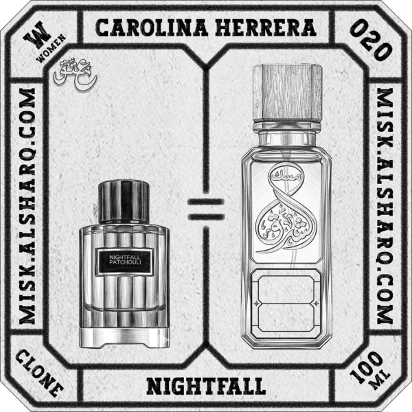 W.020-Clone-Carolina-Herrera-Nightfall-Patchouli-For Women