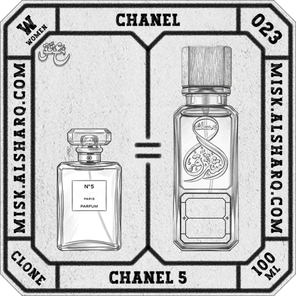 W.023-Clone-Chanel-Chanel-5-For Women