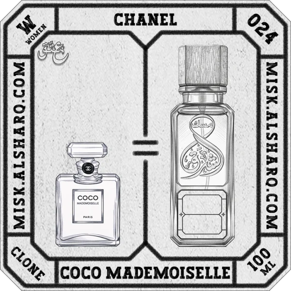 W.024-Clone-Chanel-Coco-Mademoiselle-For Women