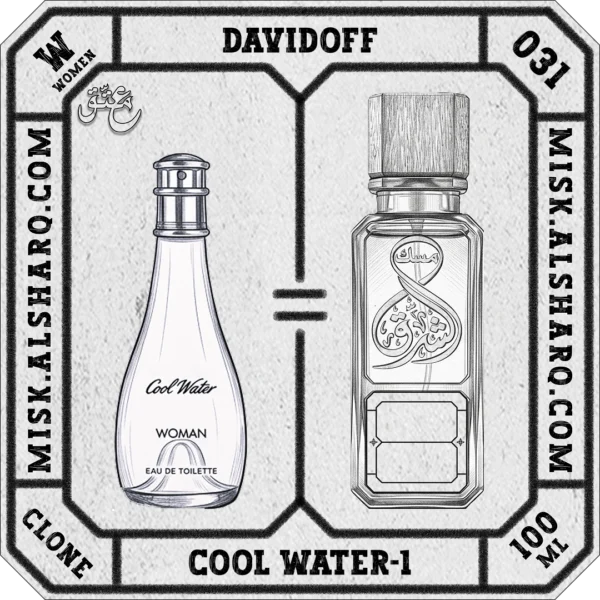 W.031-Clone-Davidoff-Cool-Water-For Women