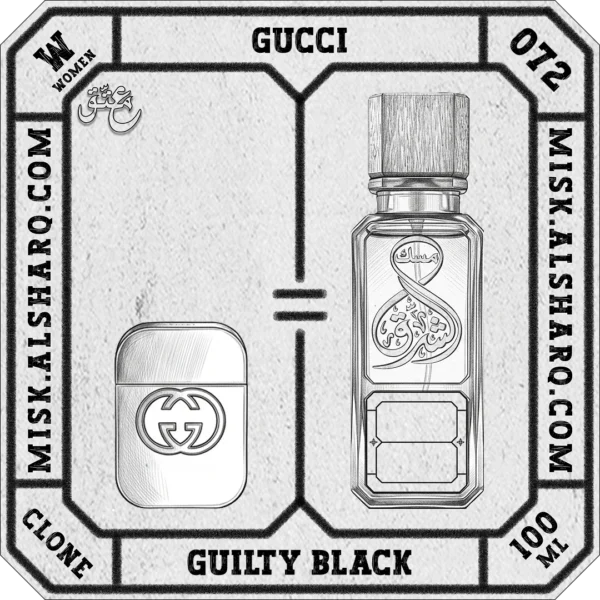 W.072-Clone-Gucci-Guilty-Black-For Women