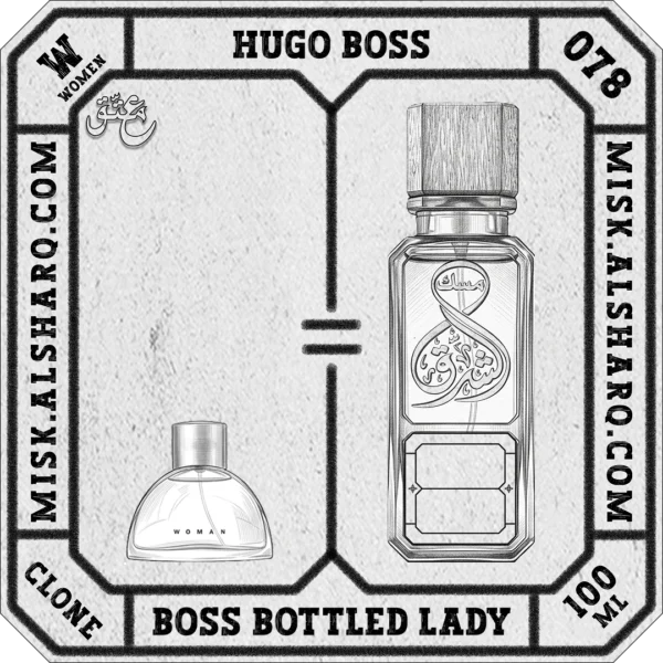 W.078-Clone-Hugo-Boss-Boss-Bottled-Lady-For Women
