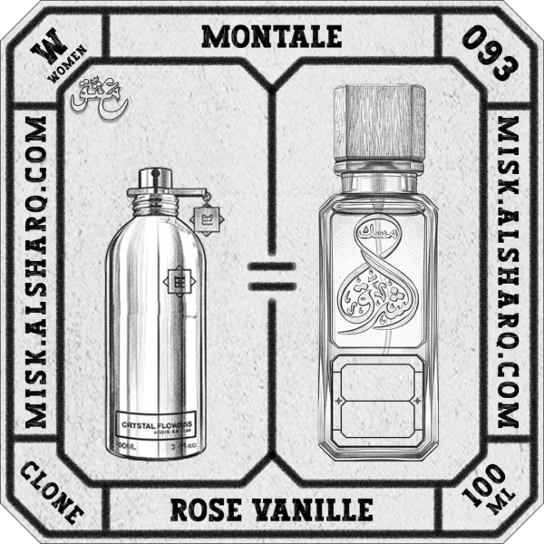 W.093-Clone-Montale-Rose-Vanille-For Women