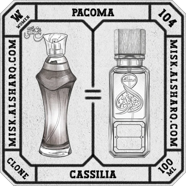 W.104-Perfume-Pacoma-Cassilia-For-Women-02 W.104-Clone-Pacoma-Cassilia-For Women